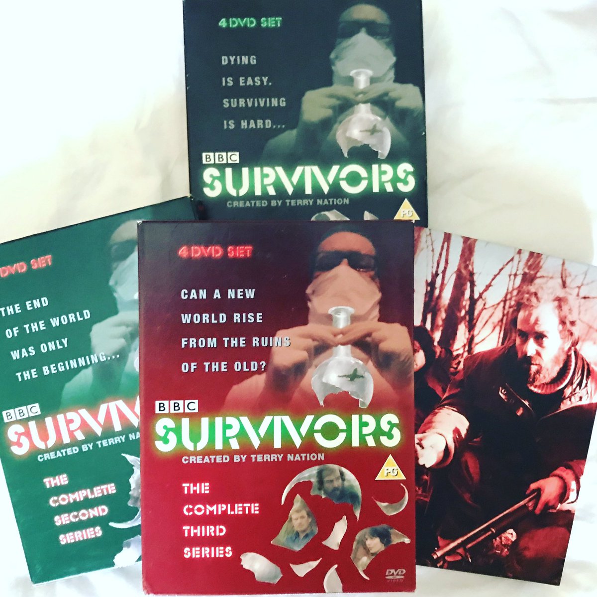 #Survivors diaries. Reached the end of my odyssey. Hard to think that the first and final episodes are even from the same series! The focus evolves quickly. Piecemeal and meandering at times, but when it’s good, it’s very, very good. #TerryNation #DenisLill #1970sBritishTV