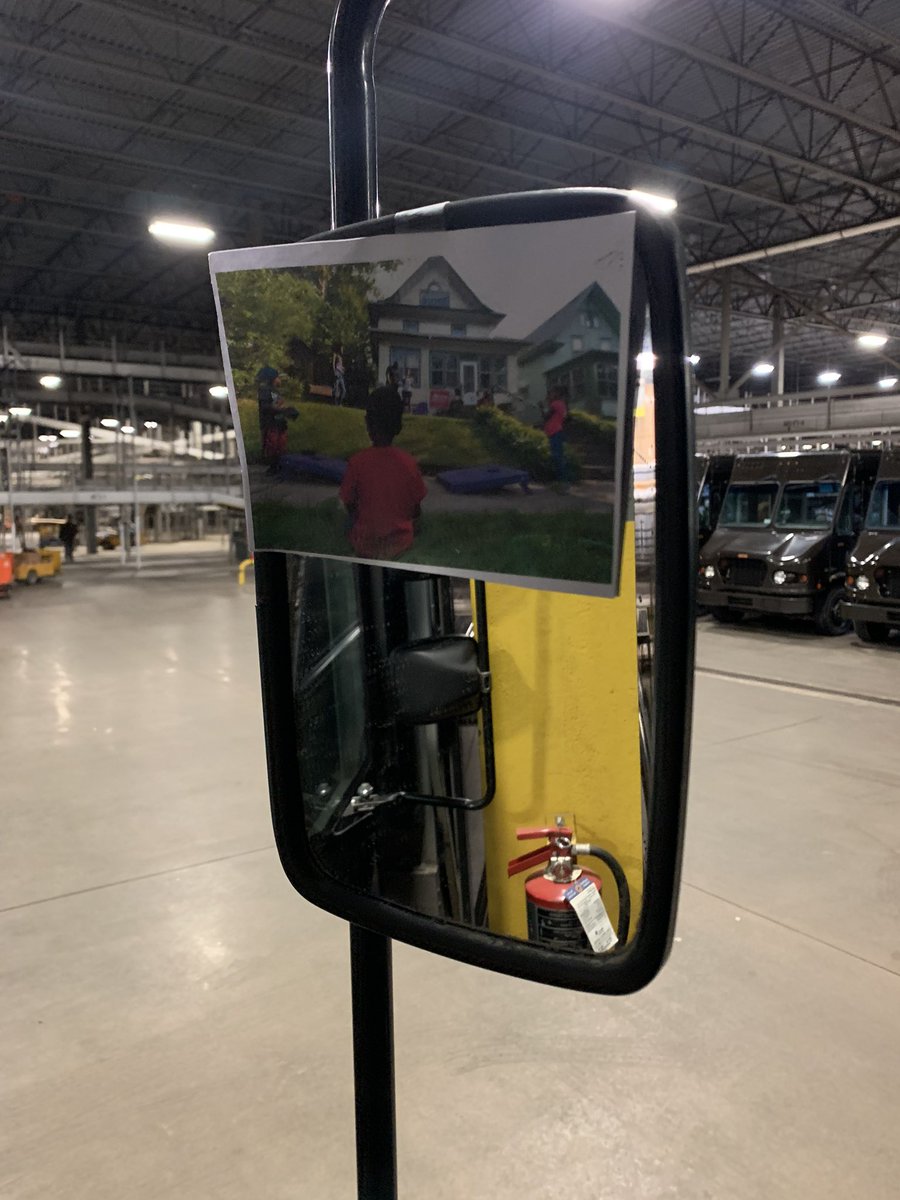 Kids, adults and pets are EVERYWHERE these days. Check your mirrors, check around and under your vehicle. Take a kid count upon arrival. Be aware of your surroundings! <a href="/BrianEdickUPSer/">Brian Edick</a> <a href="/Mark_L_Smith/">Mark Lawrence Smith</a> <a href="/Gr8LakesSafety/">UPS Great Lakes District Safety</a> @KevinHaynesJr1 <a href="/Gr8LakesUPSers/">Great Lakes UPSers</a>