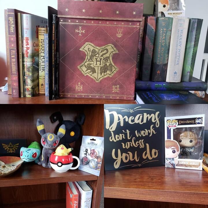 askmulibrary's tweet photo. Since we can't celebrate #NationalLibraryWeek in person, we thought we'd bring our home libraries to you #RemoteMuskingum style! This is Alaine and her favorite part of her home library.

Join in the fun and share your library below with a #QuarantineShelfie! https://t.co/1LDFI0GLKs