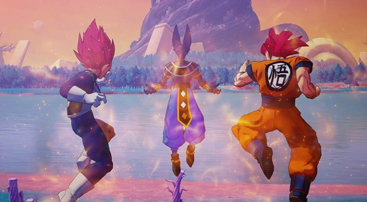 Dbchambersnews's tweet photo. New screenshots from #Dragonballzkakarot featuring #Goku #Vegeta &amp; #Beerus in action. #Dbzkakarot #Supersaiyangod #dbz #Dragonballsuper #Dbsuper #Dlcpack #Dragonballz credits to @DbsHype https://t.co/wNc2tFR2ob