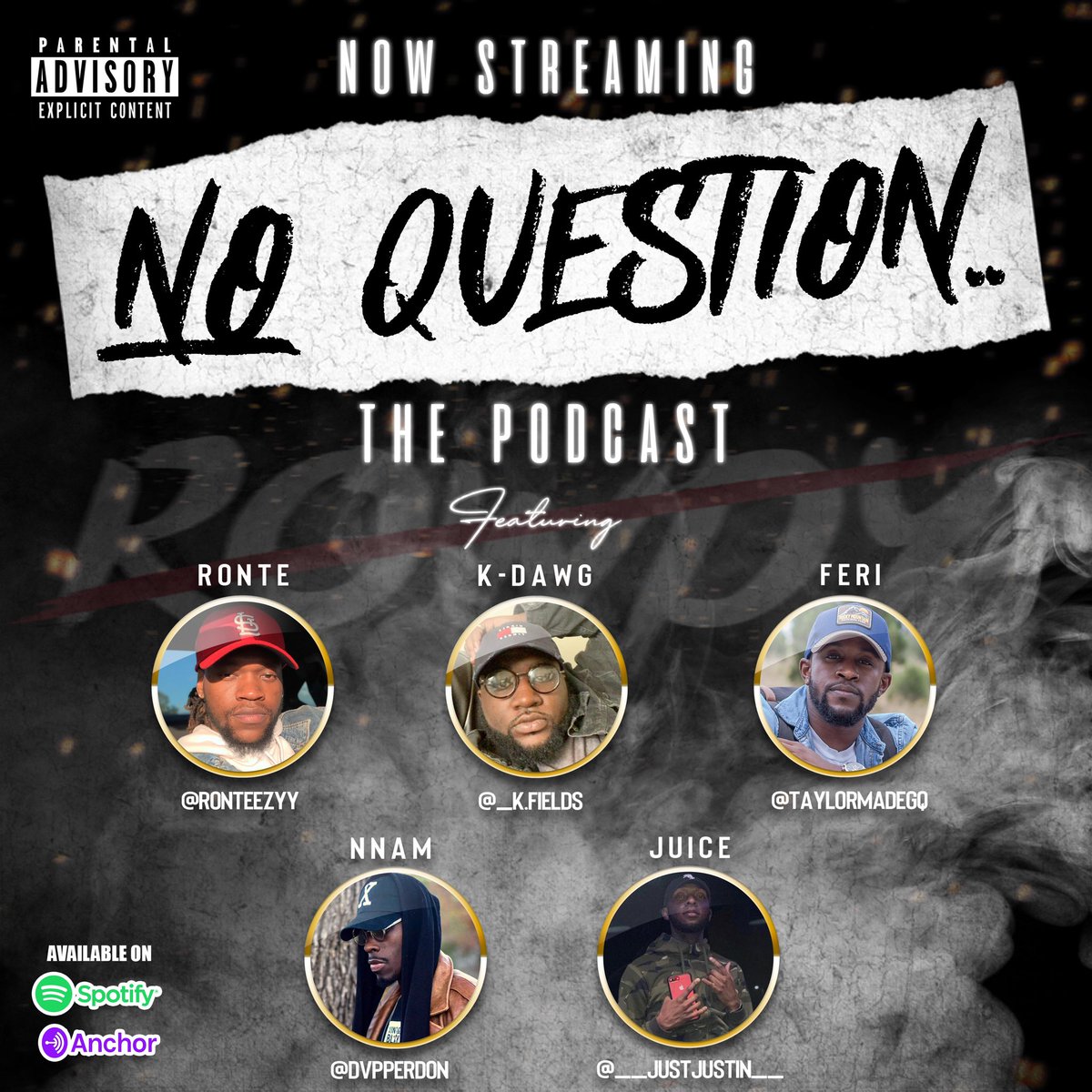 NoQuestionPC_'s tweet image. Society, religion, our families, relationships, shit, the world, provides us with so many questions, we’re just here to give answers.