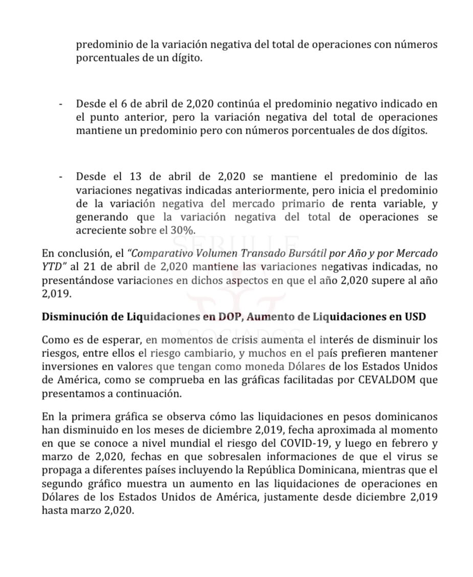 serulleyasoc's tweet photo. Compartimos este interesante artículo sobre “Efectos del COVID-19  en los Mercados de Valores” escrito por nuestro Director Ejecutivo en Santo Domingo @Angel_Serulle (part.1) https://t.co/XHGTymmoJ3
