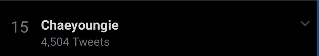 urmntzksanas's tweet photo. Phillipines trend

1. #KindButNotSoft
2. #SweetStrawberryChaeyoung
8. Son Chaeyoung
15. Chaeyoungie https://t.co/5cBKdg6eun