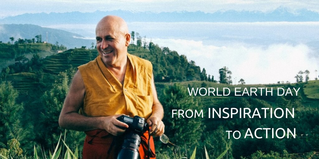 As we celebrate the 50th anniversary of Earth Day today, @matthieu_ricard reminds us of the interdependence between all beings and all things. Our wonder for nature motivates our action on the field and encourages us to protect nature. tinyurl.com/ydaec2uc 
#earthday2020