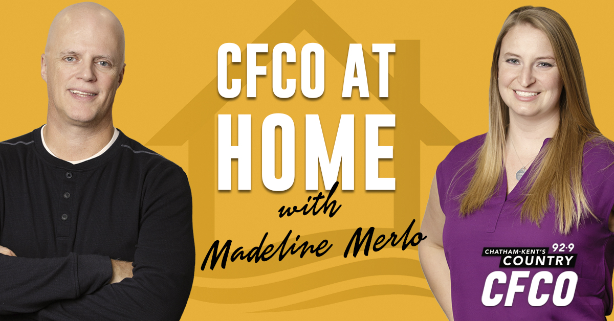 Don't miss CFCO at Home with special guest <a href="/madelinemerlo/">Madeline Merlo</a>! 

Tune in on Facebook TONIGHT at 7pm! #ckont

facebook.com/country929cfco/