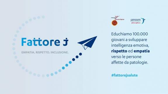 ipsamagazine's tweet photo. . @fmdigitale e @JanssenITA promuovono il progetto “#FattoreJ”: un percorso di formazione per sensibilizzare 100.000 studenti di sei regioni italiane verso le persone affette da malattie. #FattoreJsalute
Complimenti! Ne parliamo anche su #ipsamagazine 👉https://t.co/8J9zQD0uXt https://t.co/1GY5GRUbFM