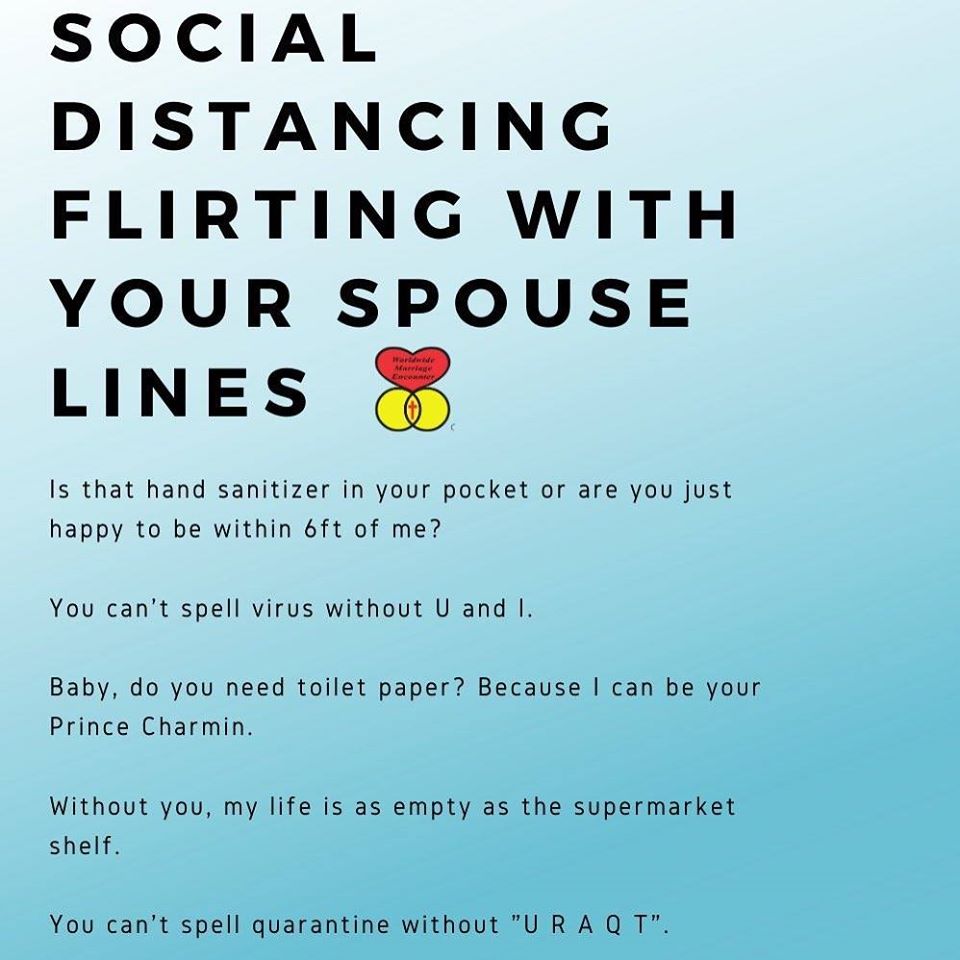 Are you keeping the romance alive during all of this social distancing and quarantining? Check out these tips below from WWME Arizona! 😉