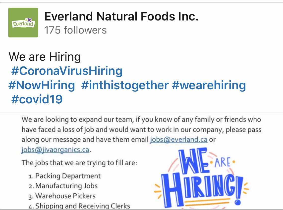 EVERLANDFOODS's tweet photo. @CanadianPM @bcfoodandbev @SmallBusinessBC @BurnabyBOT @BurnabyNOW_News https://t.co/L6arboejeZ