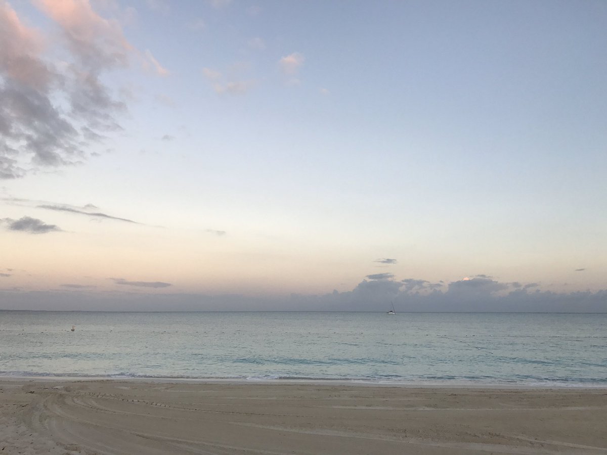 Well.. beaches are in fierce competition for the top spot with mountains. Turks & Caicos  morning beach runs here are unmatched.