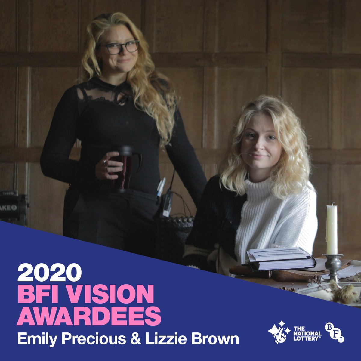 Thanks to <a href="/BFI/">BFI</a> for honouring us with the VISION AWARD! We are over the moon. Big love to all our filmmakers and storytellers ❤️ Let’s go! #bfi #nationallottery #bfiindustry #visionaward