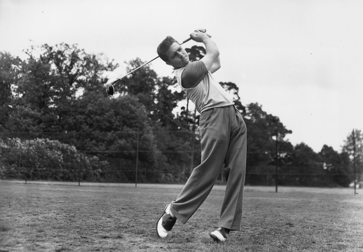 In his first ever major start at  @TheOpen Championship in 1956 at Hoylake, a 20-year old Player finished fourth. That same year he won the South African Open for the first time and five other pro titles.