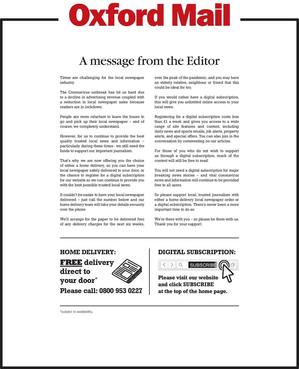 Oxford Mail tweet media