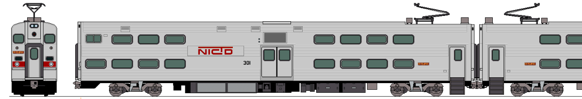 524koki's tweet photo. 【HD-NICTD02】こんなのが道路を走るんだぜ【301形】 #鉄道 #電車 #HD鉄道シリーズ #インターアーバン #NICTD #サウスショアー線 https://t.co/SqJAGYzveN https://t.co/RRCRy6xQJA