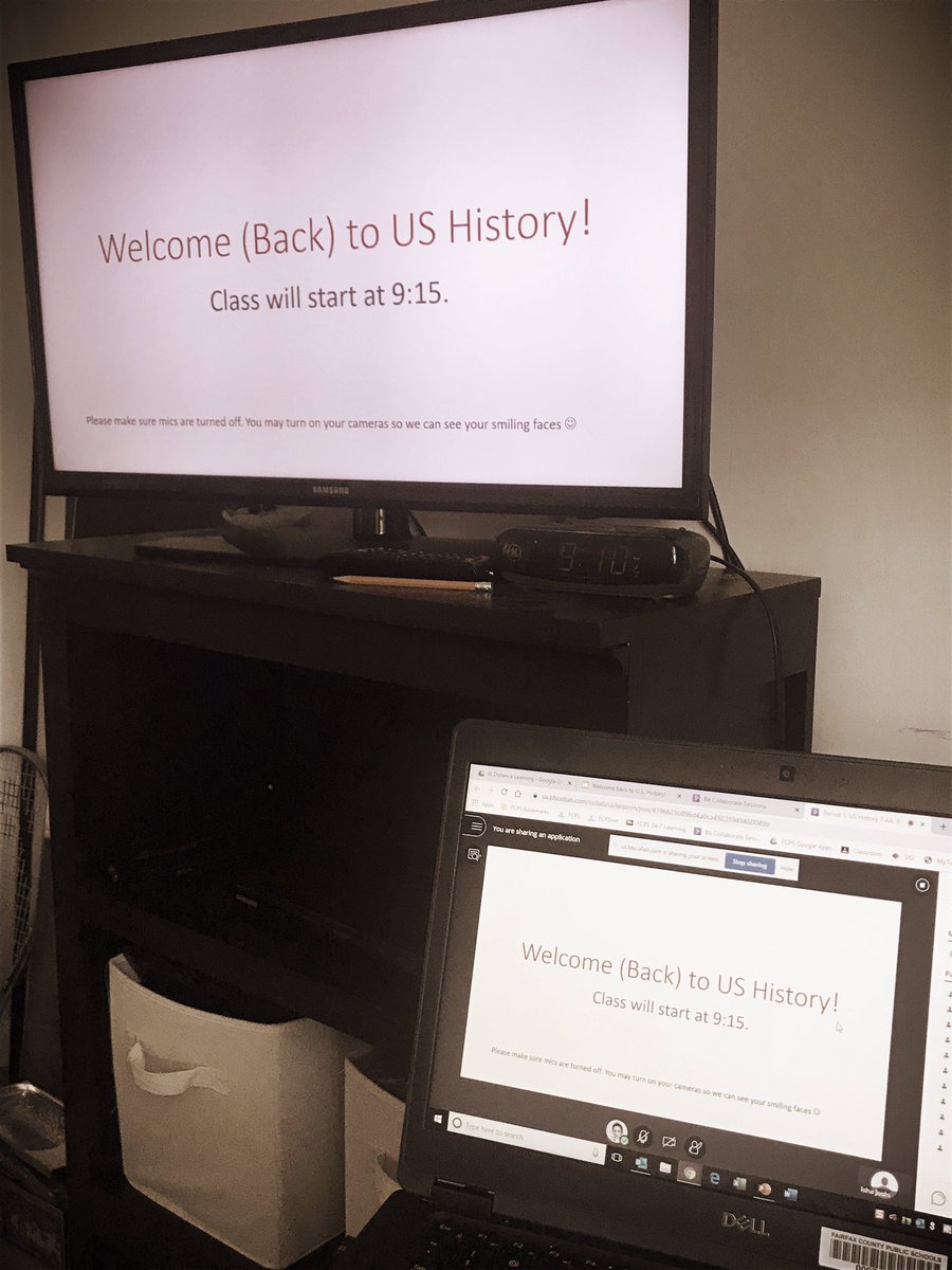 MaggieBrownK12's tweet photo. Ready to reconnect with my students!!! 🙂 #distancelearning #RRMSTogetherWe make things happen! https://t.co/SsFEv6ZjSc