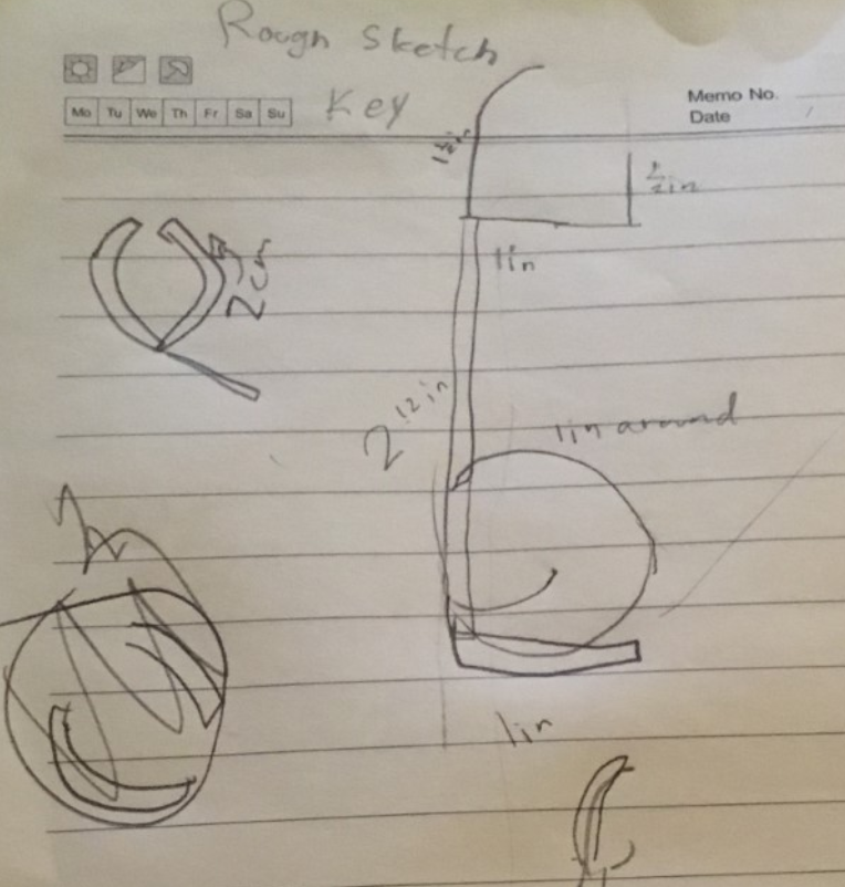 dramberhall's tweet photo. 5th grade engineering design notebook sketch for @tinkercad design. We will be 3D printing tools to help keep hands off of door handles and away from germs. @tatescreekes @FCPSKY #WomenInSTEM #STEMeducation #togetherky #TeamKentucky https://t.co/VQTxLGjxsO