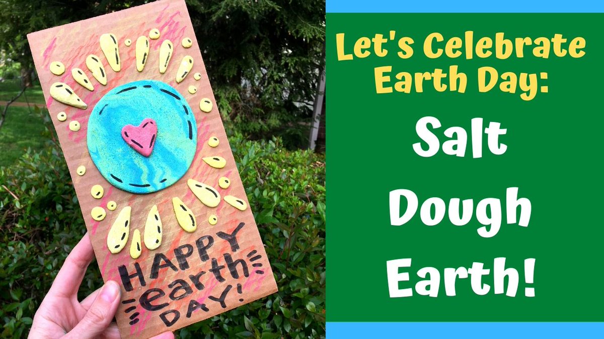 cassiestephens's tweet photo. HAPPY EARTH DAY! Let's celebrate by creating a Salt Dough Earth! Supplies needed are listed in the blog post. I'll share with you how to make the clay as well as this little masterpiece in this 4-minute video! Let's go:

https://t.co/LuEgHU3gfO https://t.co/YsCFLHuq9I