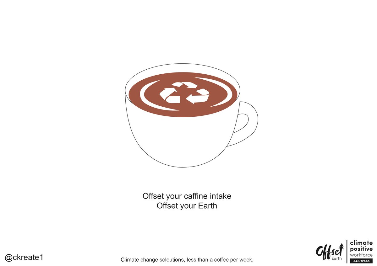 pos_ible's tweet photo. Create a poster for @OffsetEarth for #EarthDay
@OneMinuteBriefs #ClimateChange https://t.co/1EsdXn4OL1