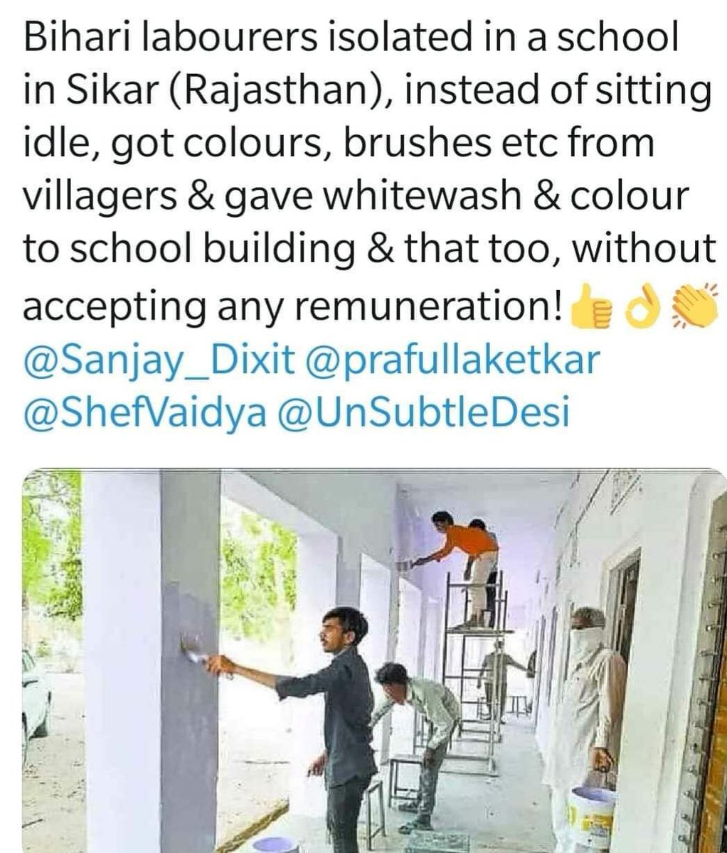 What a great work by our richest poor people 🙏