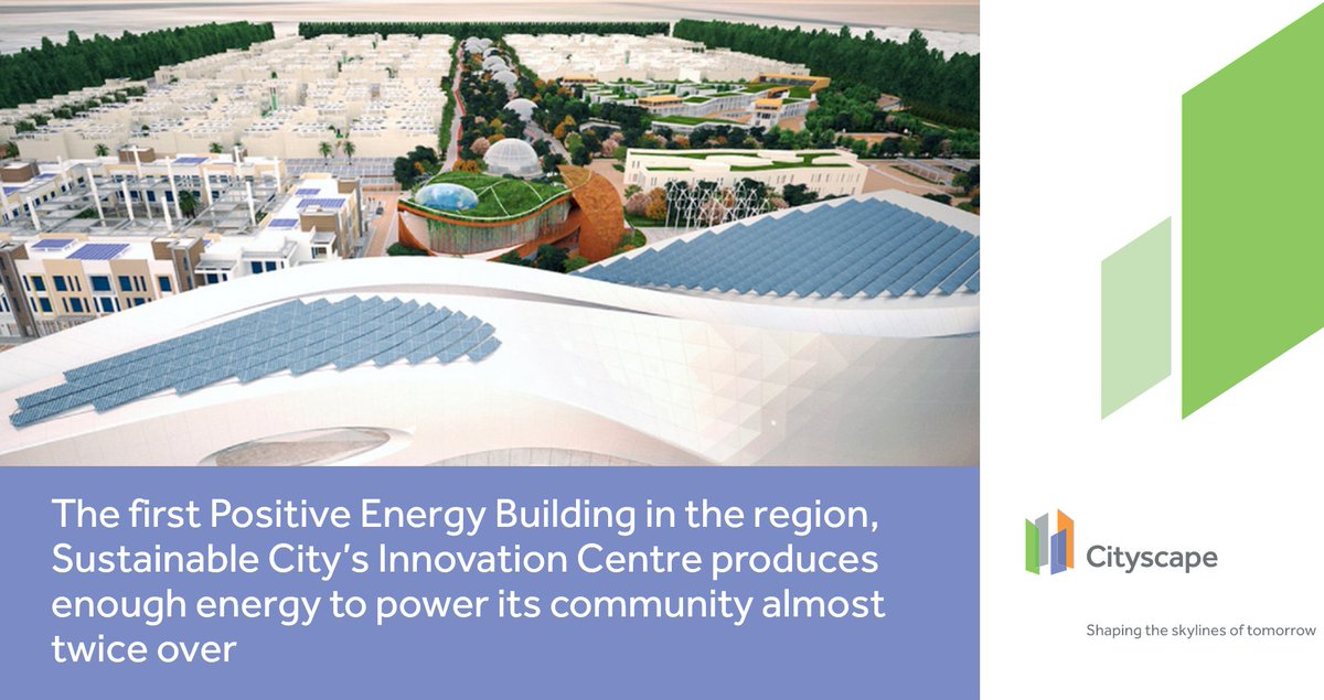 CityscapeMENA's tweet photo. Your second spotlight on sustainable real estate this Earth Day is the Sustainable City Dubai, from Diamond Developers. Both Cityscape and potential investors love to see companies building beautifully and prioritising preserving our planet. #BuildSustainable #EarthDay https://t.co/EInda6TBqW