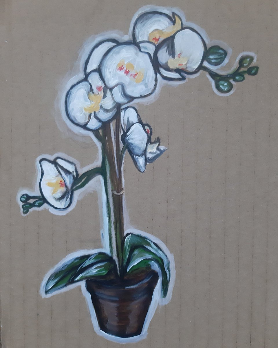 tramosekongoart's tweet photo. Flowers by Tina Ramos Ekongo (2020)
.
.
.
.
#acryliconcardboard #africanart #illustration #createartforearth #earthday #africanartist #artistsupportpledge #feministart #quarantineart #sustainableart #instaart #manchestera #earthday2020 #instaartoftheday #artsolation @art.sol https://t.co/UFASkR7PXq