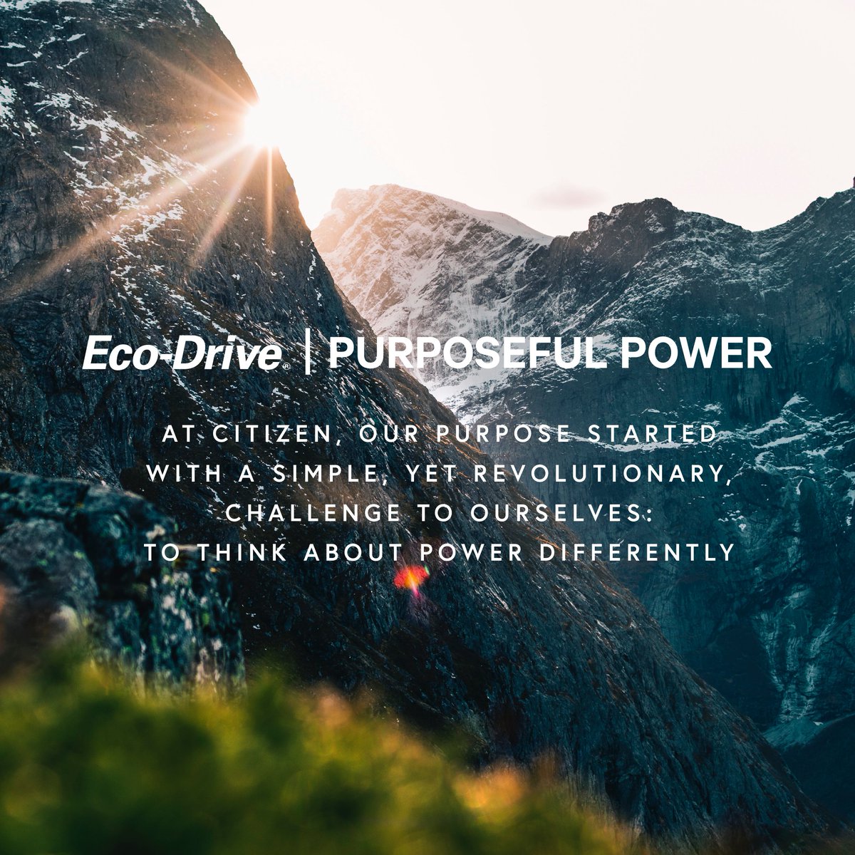 CitizenWatchUS's tweet photo. At Citizen, we started with the simple, yet revolutionary, challenge: to think about power differently. The result: watches built with earth-friendly, powered-by-any-light technology that never need a battery. #CitizenPromaster #GoStronger #EcoDrive #EarthDay #environment https://t.co/a2xWs2aJnF
