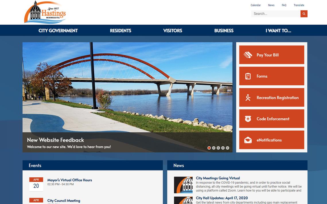 Hastings city website receives fresh look trib.al/q2ssJuk