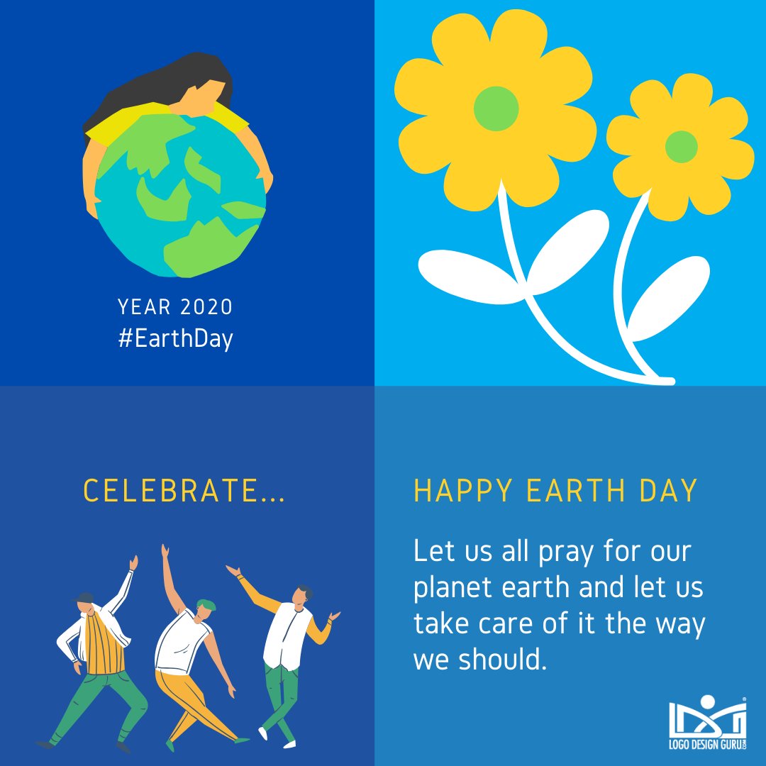 LogoDesignGuru (@logodesignguru) on Twitter photo In this time of Pandemic, let us pray for our Planet Earth. Happy Earth Day to everyone around the globe from Team <a href="/LogoDesignGuru/">LogoDesignGuru</a>
#EarthDay #EarthDay2020 #EarthDayAtHome #logodesignguru In this time of Pandemic, let us pray for our Planet Earth. Happy Earth Day to everyone around the globe from Team <a href="/LogoDesignGuru/">LogoDesignGuru</a>
#EarthDay #EarthDay2020 #EarthDayAtHome #logodesignguru