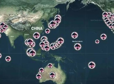 In its Pivot to Asia & Indo-Pacific Strategy, the US has moved millions nuclear missiles, troops, bases around China in what it calls "the arc of containment" & "the perfect noose"When China protests, the US accuses China of aggression & claims its militarization is "defensive"