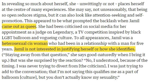 How is  @jameelajamil not ashamed of herself? This is APPROPRIATION