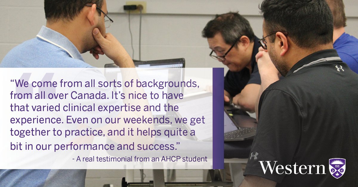 AHCPwesternu's tweet photo. Our small class sizes allow students to forge strong professional relationships and support one another through the intensive one-year experience. See why our AHCP students continue to be involved in the program as alumni: https://t.co/TpnOIFF4nq #advancedhealthcare #westernu https://t.co/YXC3YokW9J