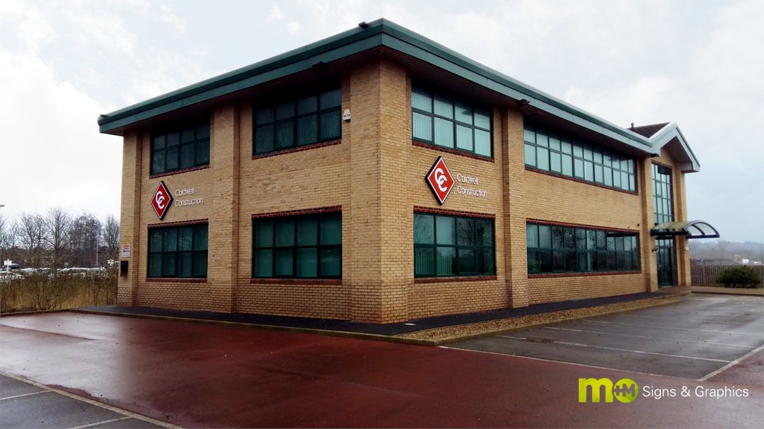 MMSignsGraphics's tweet image. You can create visually dynamic signage using various different methods. We love Caldwell Construction's new signage with their use of tray signs and stand off letters, adding contrast to their new offices. 👍👀
#Signage #TraySign #StandOffLetters