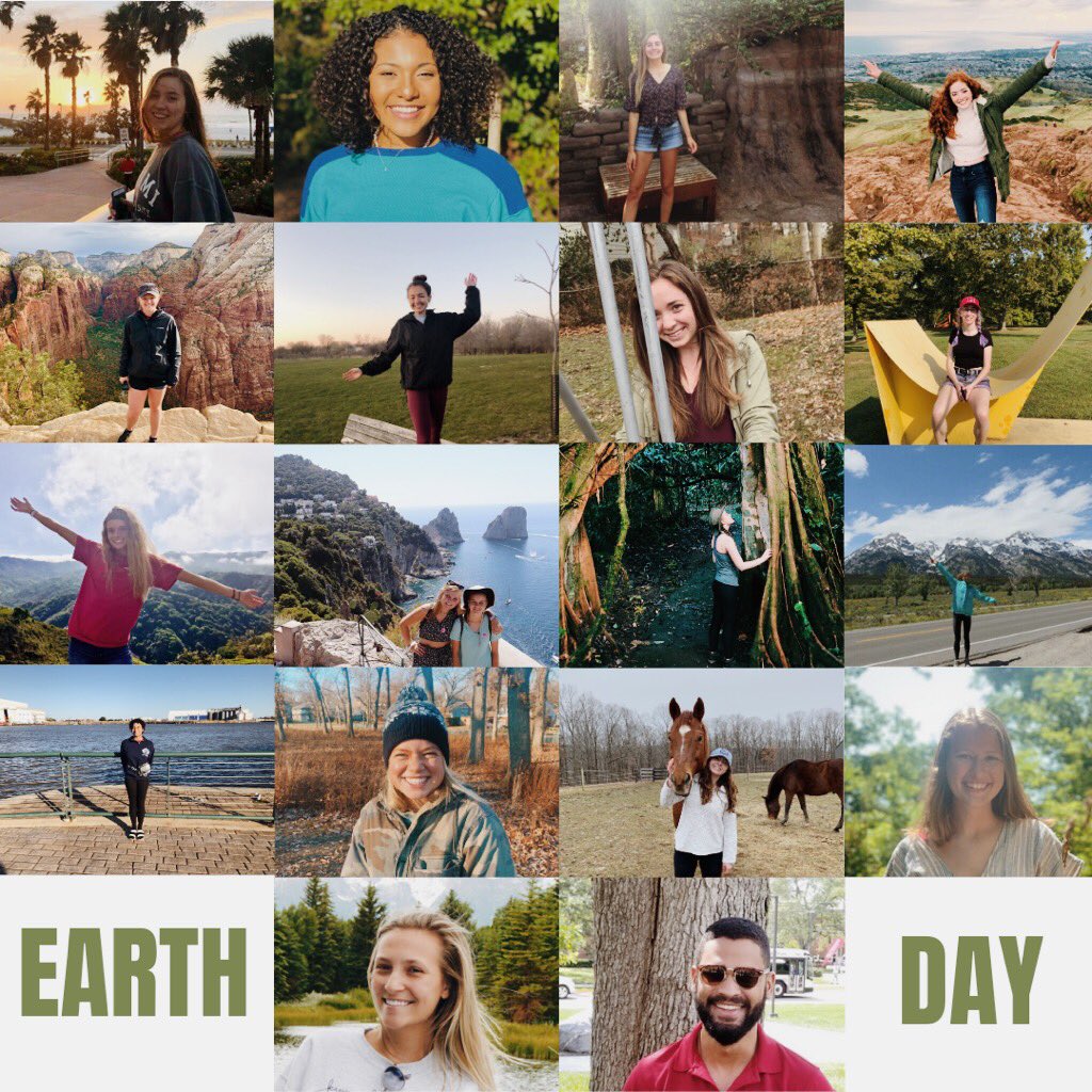 GreenHawksMedia's tweet photo. E A R T H  D A Y 🌎♻️ 

Since we cannot celebrate with you all on campus, the GreenHawks Media staff wants to wish you a happy Earth Day remotely!

Also, be sure to check out today’s article highlighting 5 positive environmental changes happening around the globe! Link in bio! https://t.co/iDXW3oe8E4