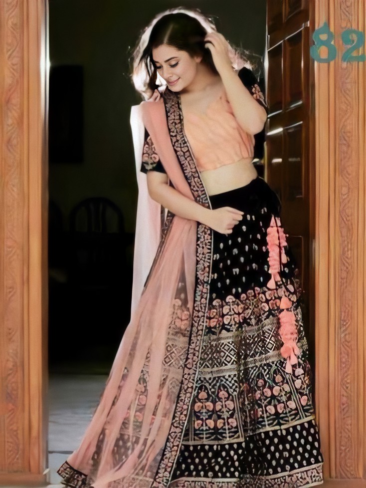 Blue n pink combo | Indian bridal wear, Indian bridal, Indian fashion