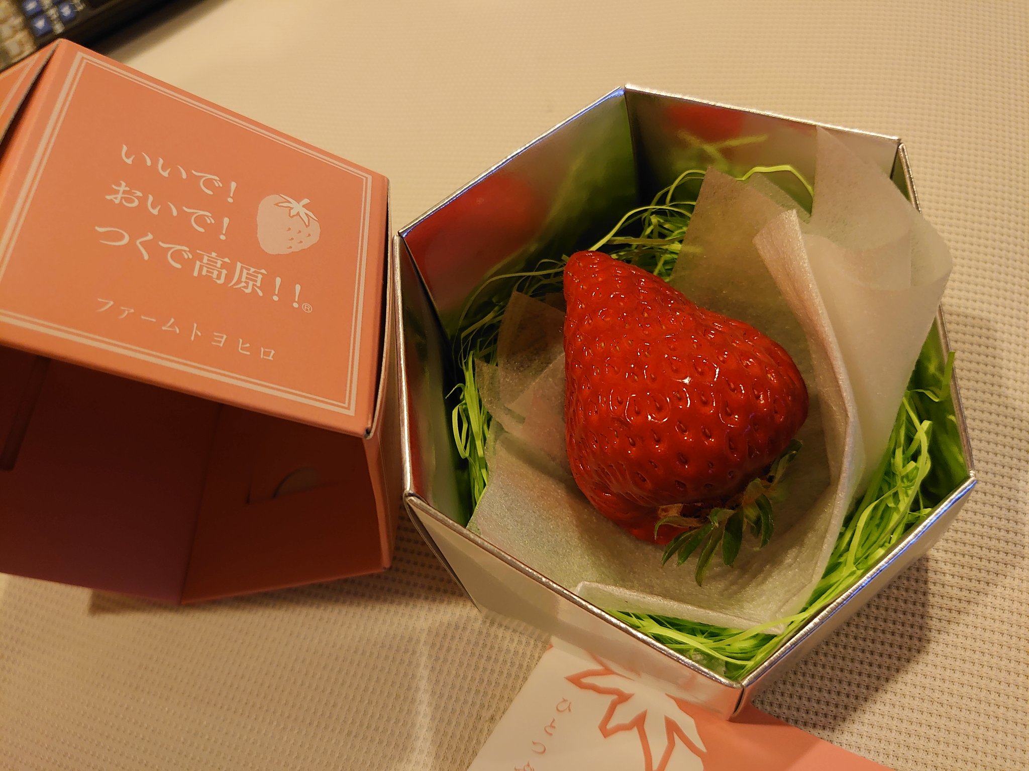 しょ こ さて 食べるよ ファームトヨヒロ 寒熟いちご T Co Mlu0sck6tp Twitter しょ こ さて 食べるよ ファームトヨヒロ 寒熟いちご T Co Mlu0sck6tp Twitter