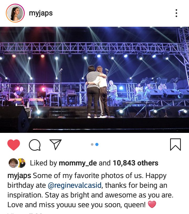 From Julie Anne San Jose IG

Happy Birthday Songbird 