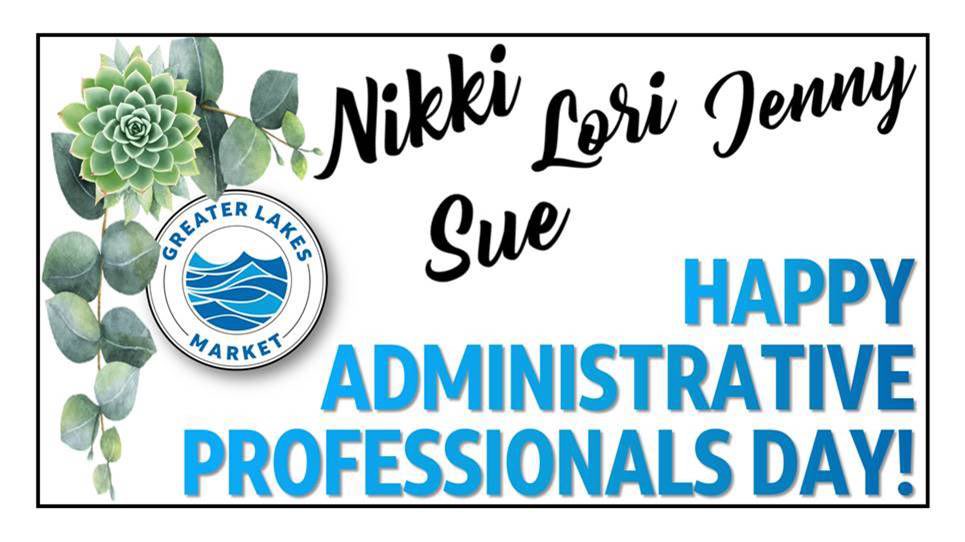 Celebrating our 4 admins today for #NationalAdminDay! We are truly #blessed to have you on our @GreaterLakesMkt team! Sending you lots of ❤️ and 😊! @st1395susan @berrayj @Nboah 

#LifeAtATT @ATT @CentralRgnVoice