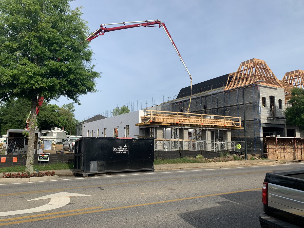 It’s pour day for the first level ICF walls here at the Future Home of Bob Chatham Custom Home Designs. #StickBuiltisForSissies. #FoxBlocks. #ICFConstruction #LiteDeck #EcoSpan