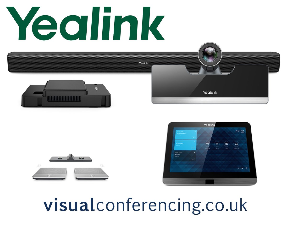 VisualConf's tweet image. BACK IN STOCK: the popular Yealink MVC500 Wireless Microsoft Teams Room system. We have a new, lowest ever, special price valid on these products but only while current stocks last, so be quick! visualconferencing.co.uk/yeslink-mvc500… #Yealink #MicrosoftTeams