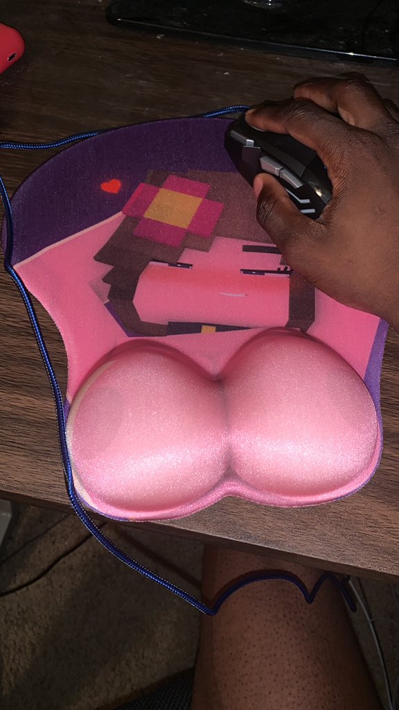 I decided to buy a mouse pad that has titties. 