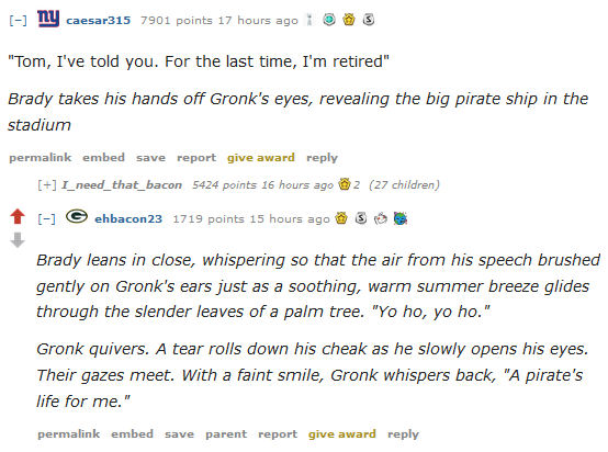 JonPaula's tweet photo. #GronkIsBack https://t.co/lwiQ2g9b6c