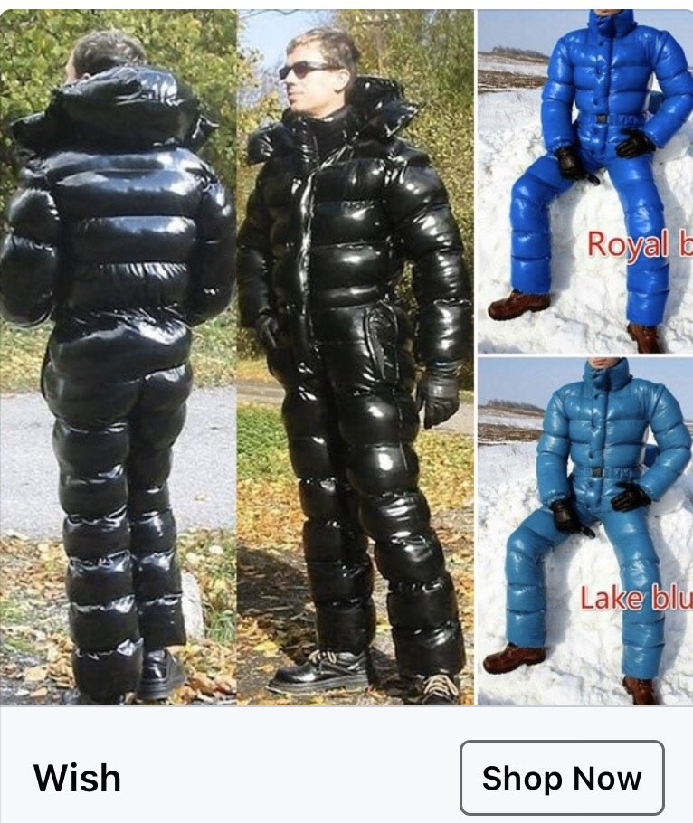 8. Finally, I can dress up as the Michelin Man in an assortment of colours for Halloween.