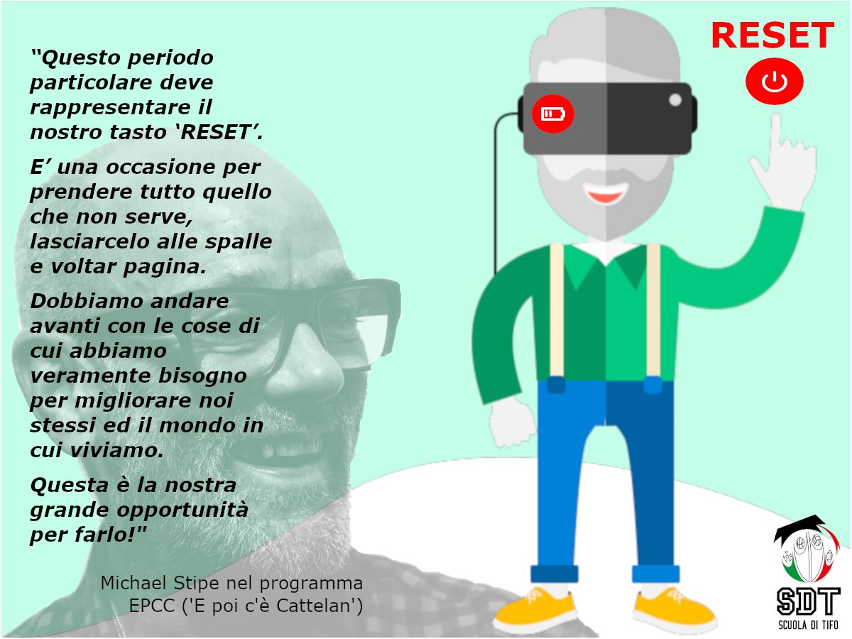 Michael Stipe, storico leader della band dei Rem, è intervenuto nel programma <a href="/EPCCattelan/">EPCCattelan</a> di <a href="/alecattelan/">alessandro cattelan</a> su Sky. Abbiamo voluto sottolineare alcuni passaggi del suo intervento e soprattutto l'importanza del "reset".