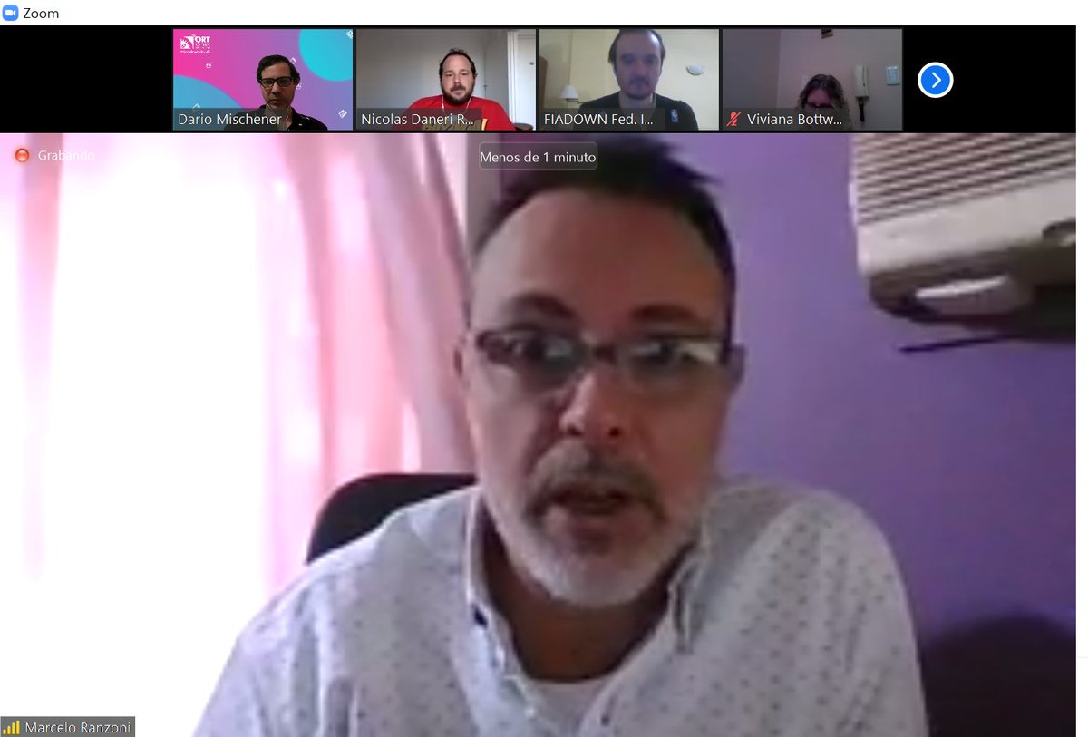 TIC_ORT's tweet photo. El lunes @mvarelauy  presidente de @sindromedown y Nicolás Daneri lider técnico de @proyectoDANE , conversaron con nuestros alumnos sobre Accesibilidad web: diseño inclusivo y user experience (UX) para personas con discapacidad. Muchas gracias a tod@s por su participación !!! https://t.co/CujW9ebTFJ