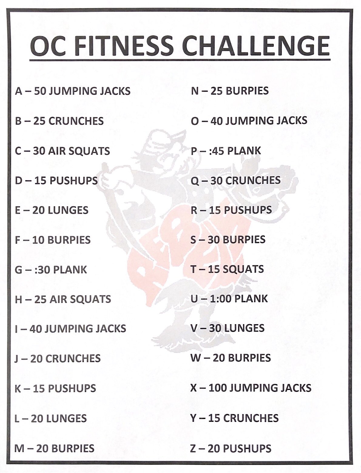 Your 30-day jumping jack challenge