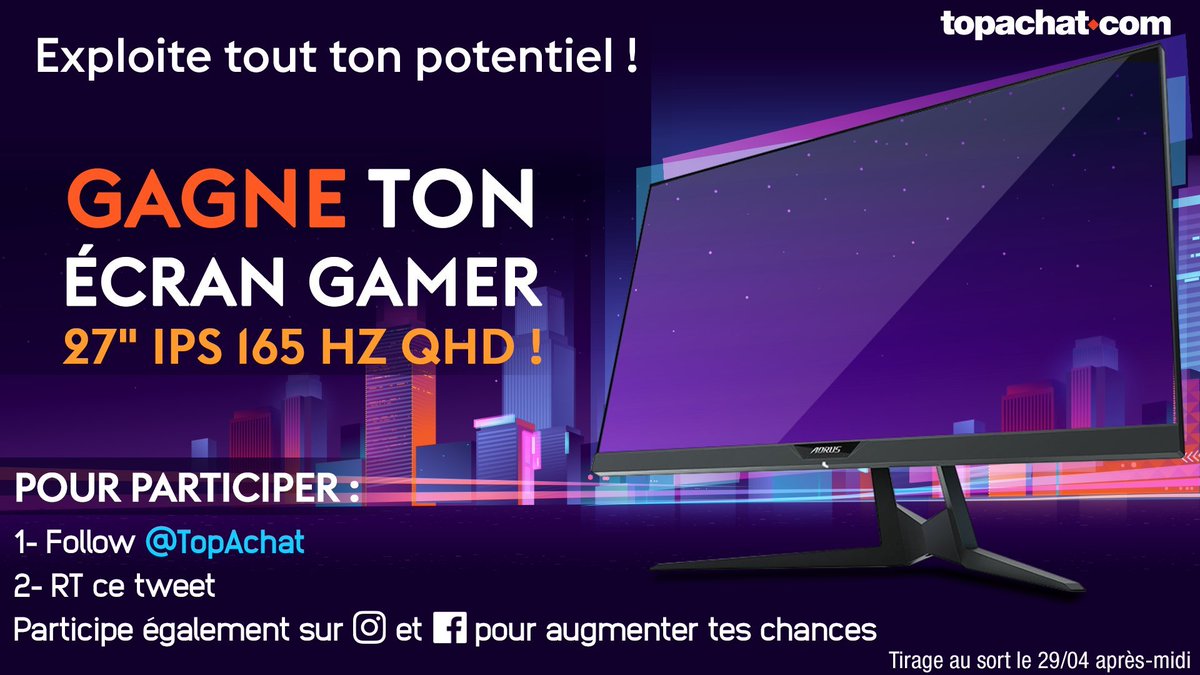 Topachat Concours Ton Nouvel Ecran Gamer Est A Gagner Ici Go Go Go Rt T Co 08yjfuzc6r Topachat Concours Ton Nouvel Ecran Gamer Est A Gagner Ici Go Go Go Rt T Co 08yjfuzc6r