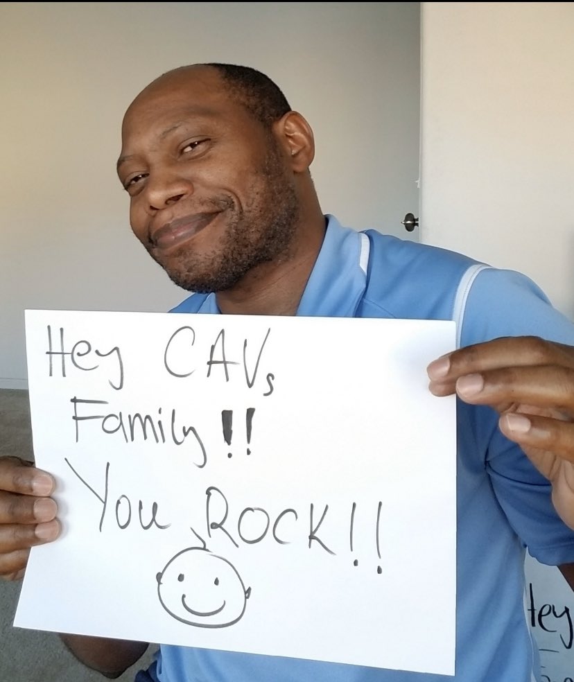 MHS staff shoutouts:  Mr Thuku loves his Cavalier family!