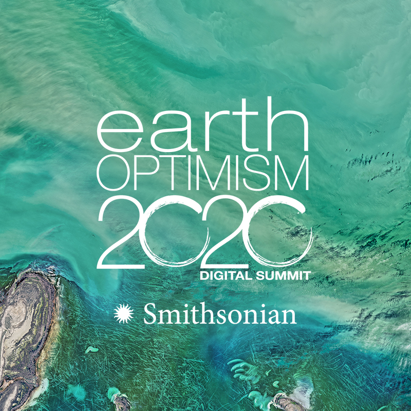 For the next three days, the Smithsonian’s  @EarthOptimism digital summit is streaming live. Don’t miss it. Watch here and share your thoughts with  #EarthOptimism:  https://earthoptimism.si.edu 