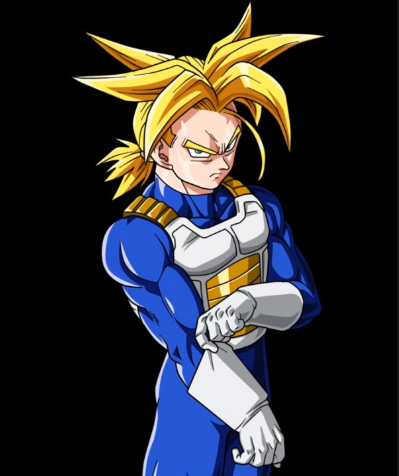 Josh the Faithless on X: One of the dopest images of Future Trunks Those  SSJ spikes with the ponytail in the back, the face, the armor   / X