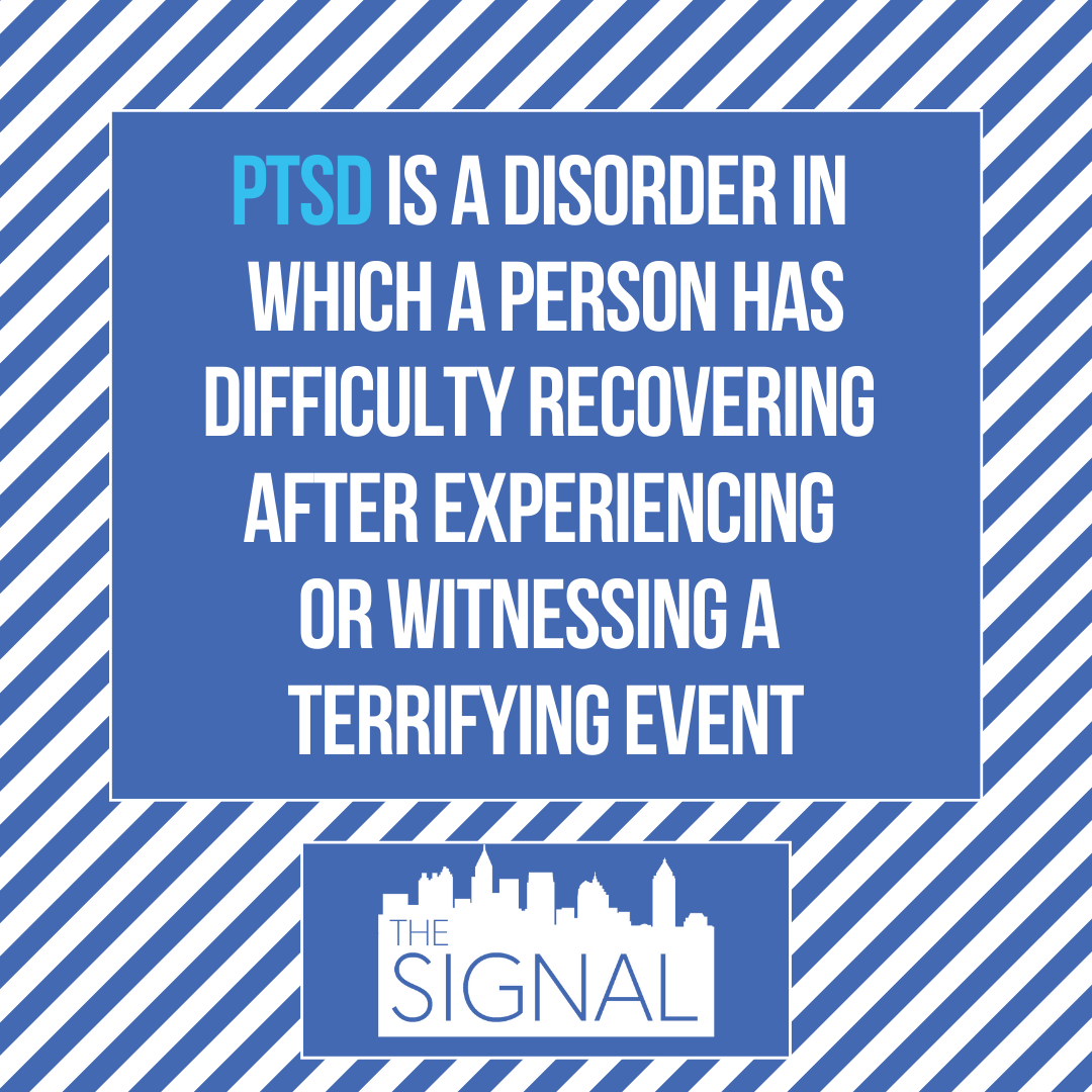 signalgsu's tweet photo. To continue our #MentalStateAtState campaign, here are a couple of ways to help manage PTSD. You got this! Remember to always reach out whenever you need it, take your time with it โ you are not alone. ๐
#gsu #ptsdresources #mentalhealth https://t.co/USFDmqk2Ml