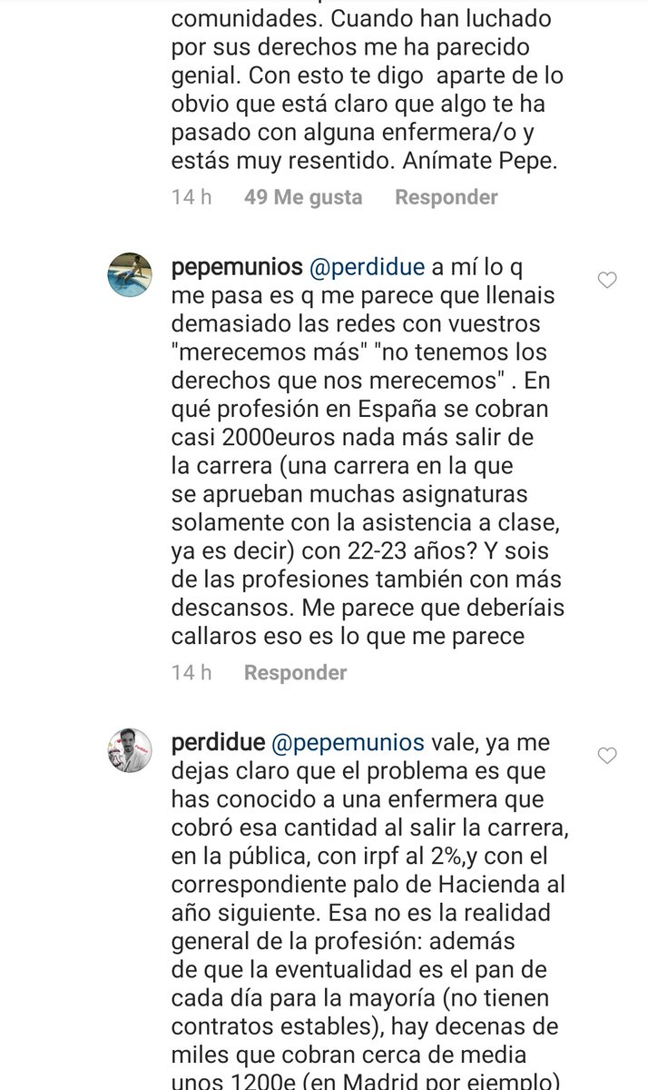 Enfermera al borde de un ataque de pánico tweet media